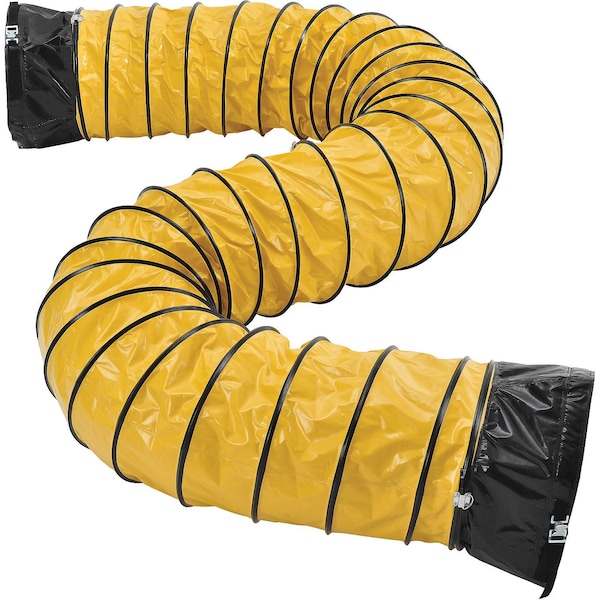 Global Industrial 16' Flame Retardant Flexible Duct for 16 Diameter Fan 292595 - main